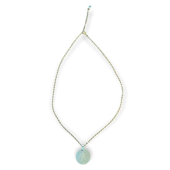 Libra Astrology Pendant & 18KGP Necklace NEW - Picture 2 of 2